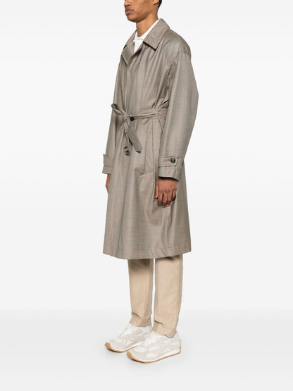 Wool belted coat