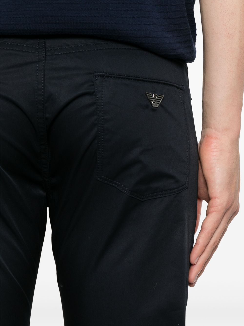 Denim cotton jeans