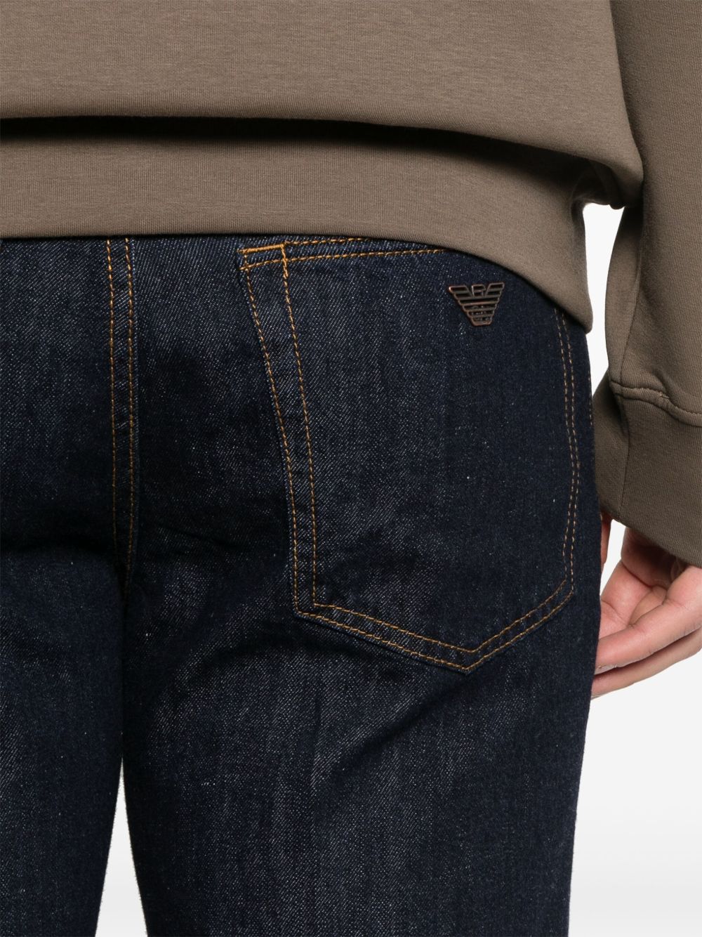 Denim cotton jeans