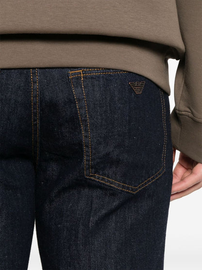Denim cotton jeans