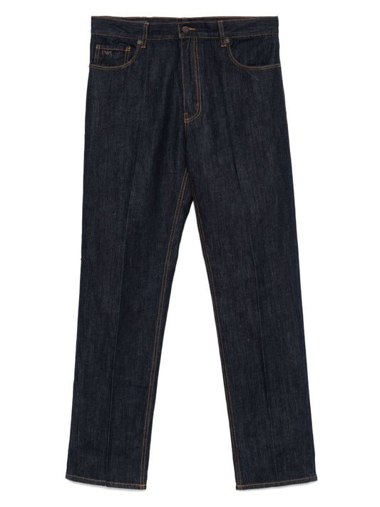 Denim cotton jeans