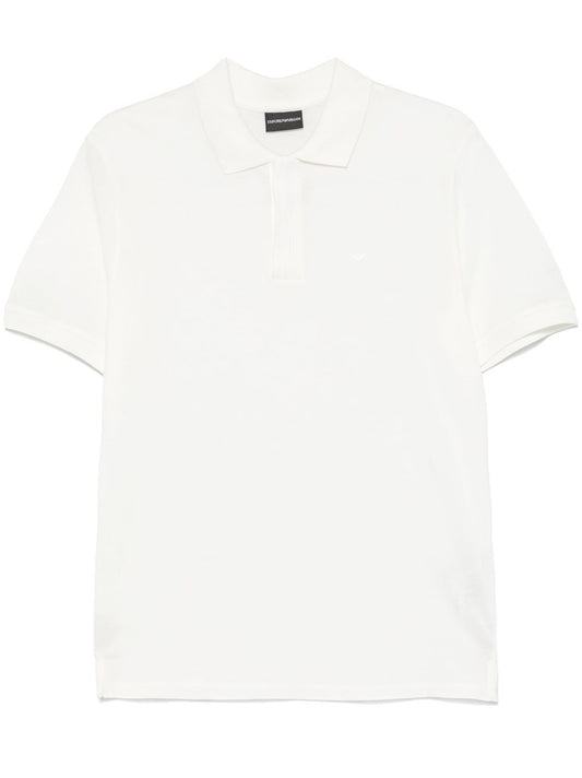 Logo cotton polo shirt