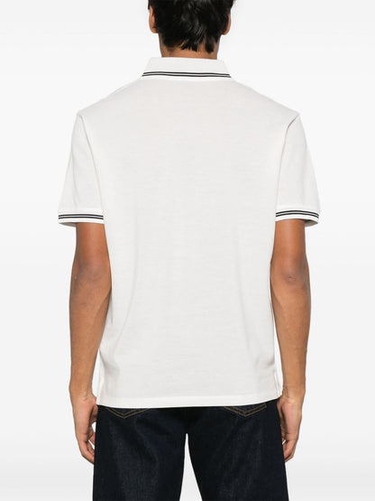 Logo cotton polo shirt