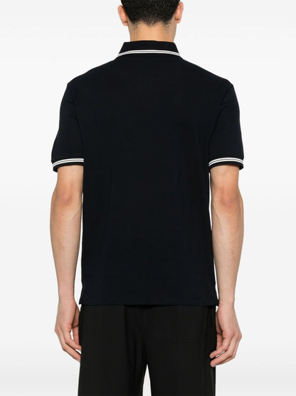 Logo cotton polo shirt