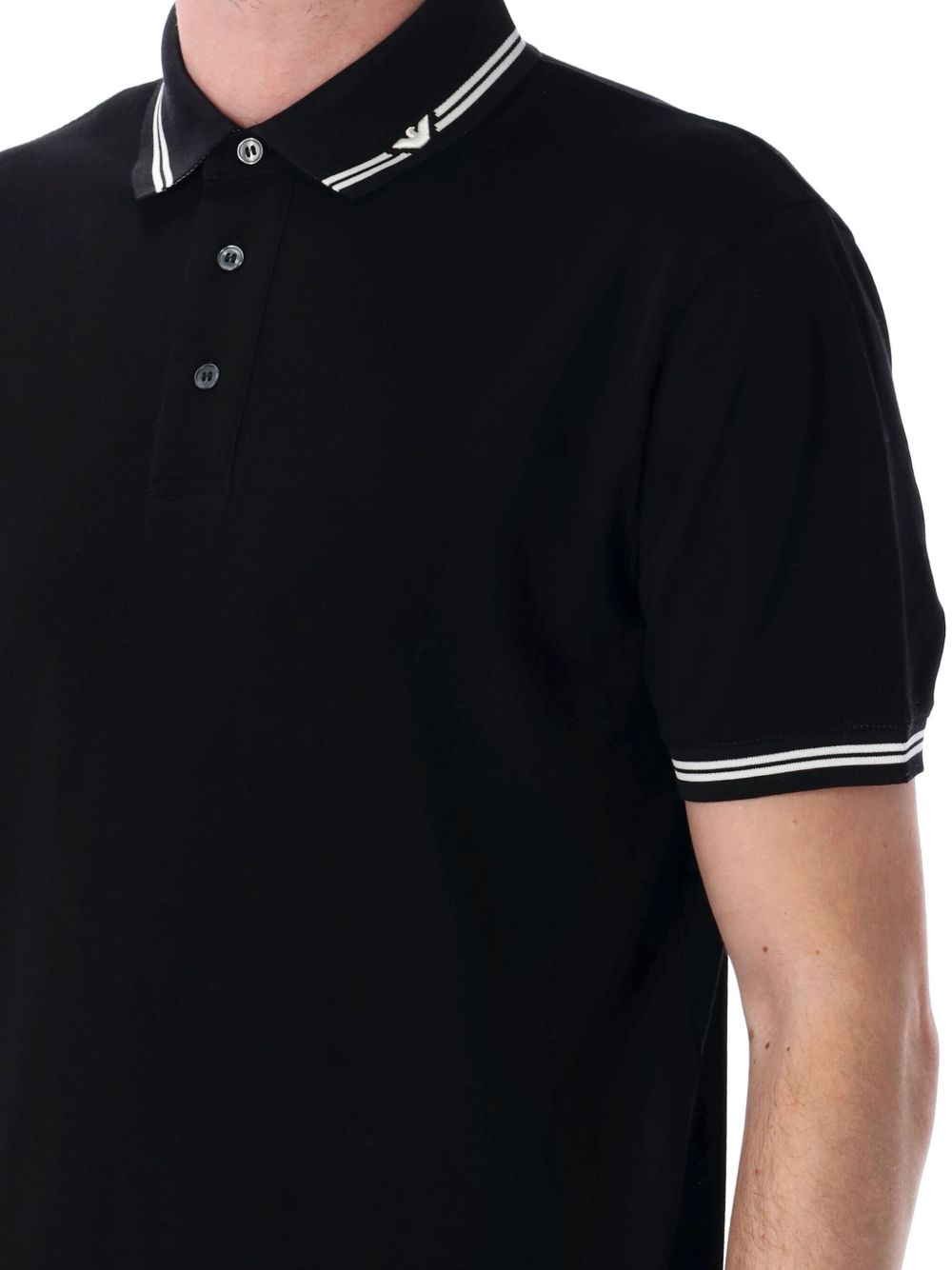 Logo cotton polo shirt