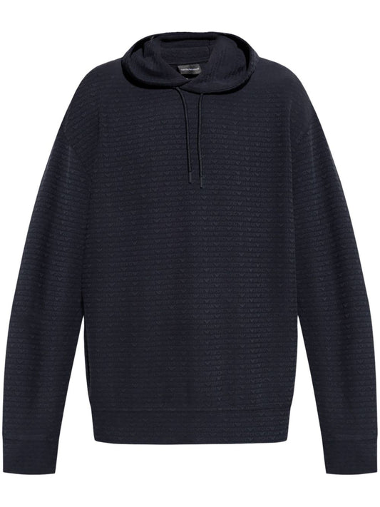 Allover logo hoodie