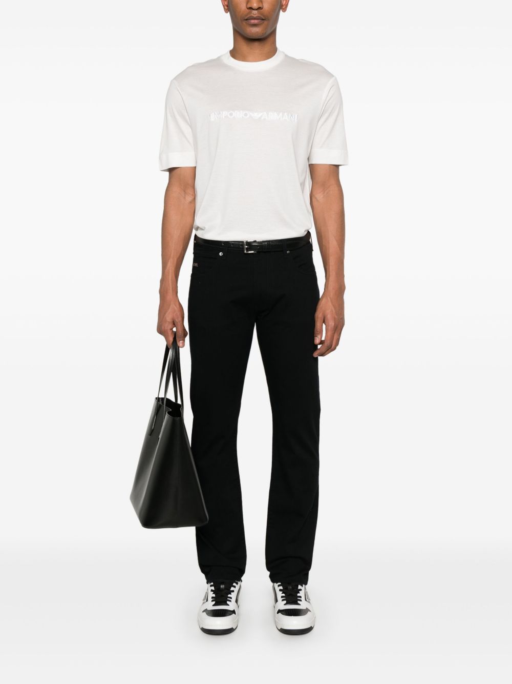 Embroidered logo t-shirt