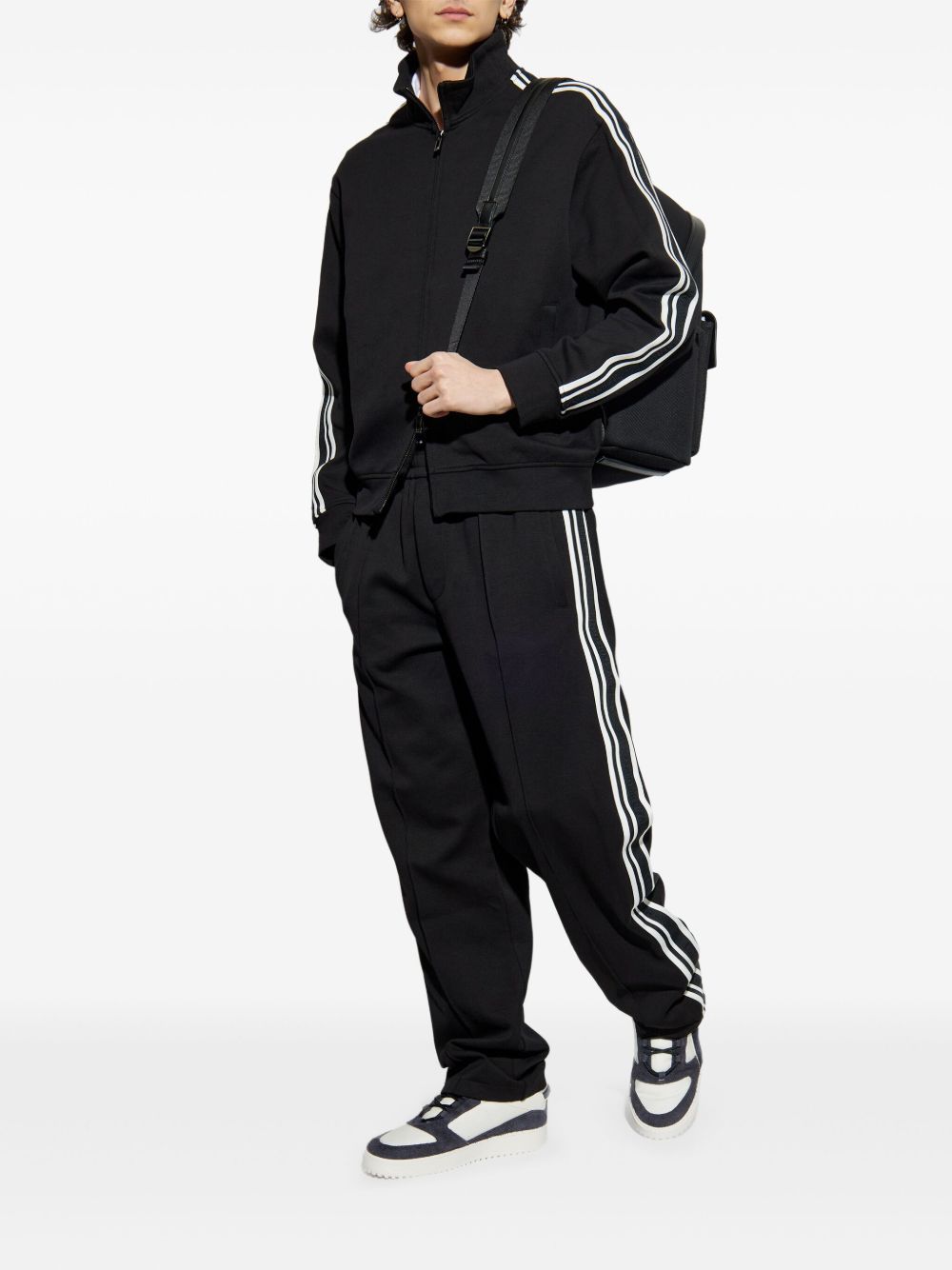 Zipped sweatshirt