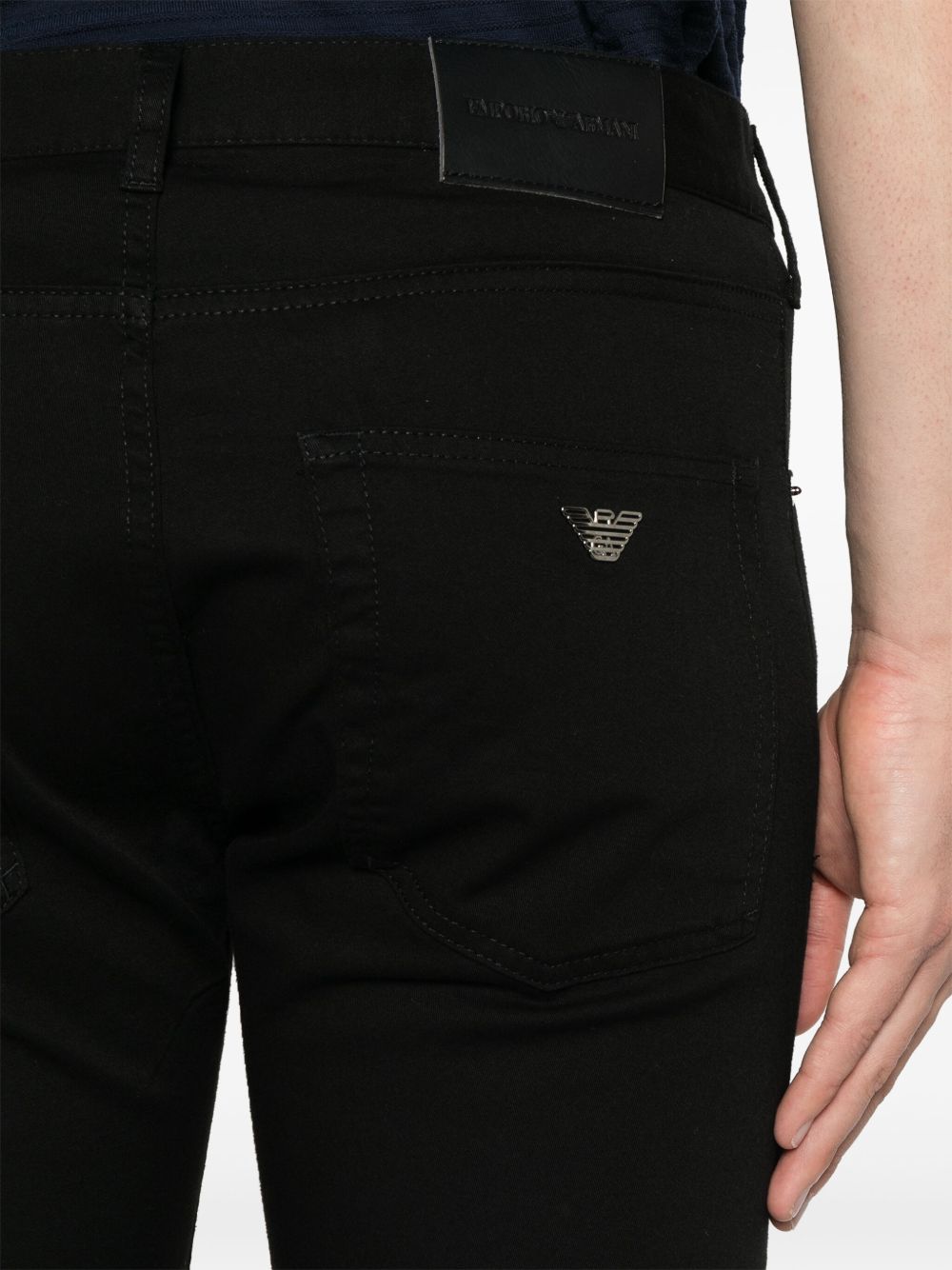 Slim fit denim cotton jeans