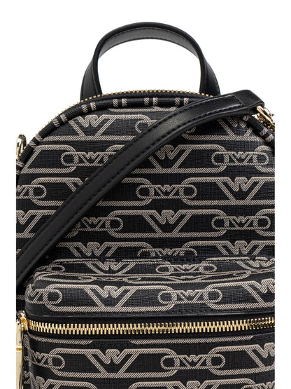 Allover logo backpack