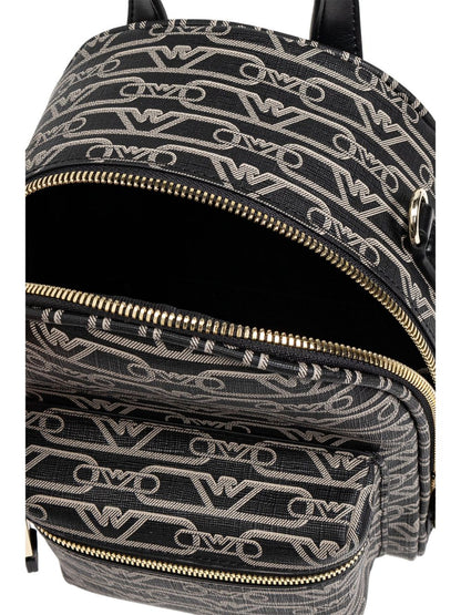 Allover logo backpack