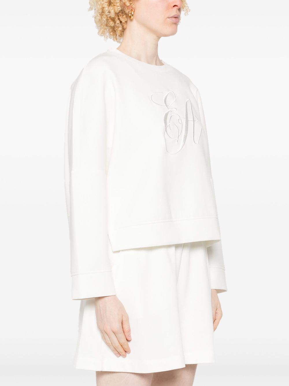 Logo cotton sweatshirt