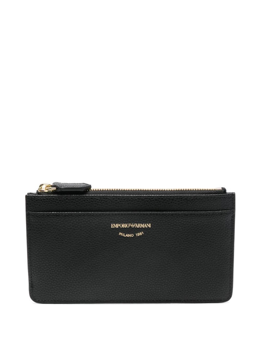 Zipped card holder