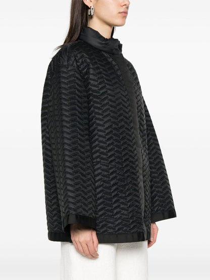 Nylon blouson jacket