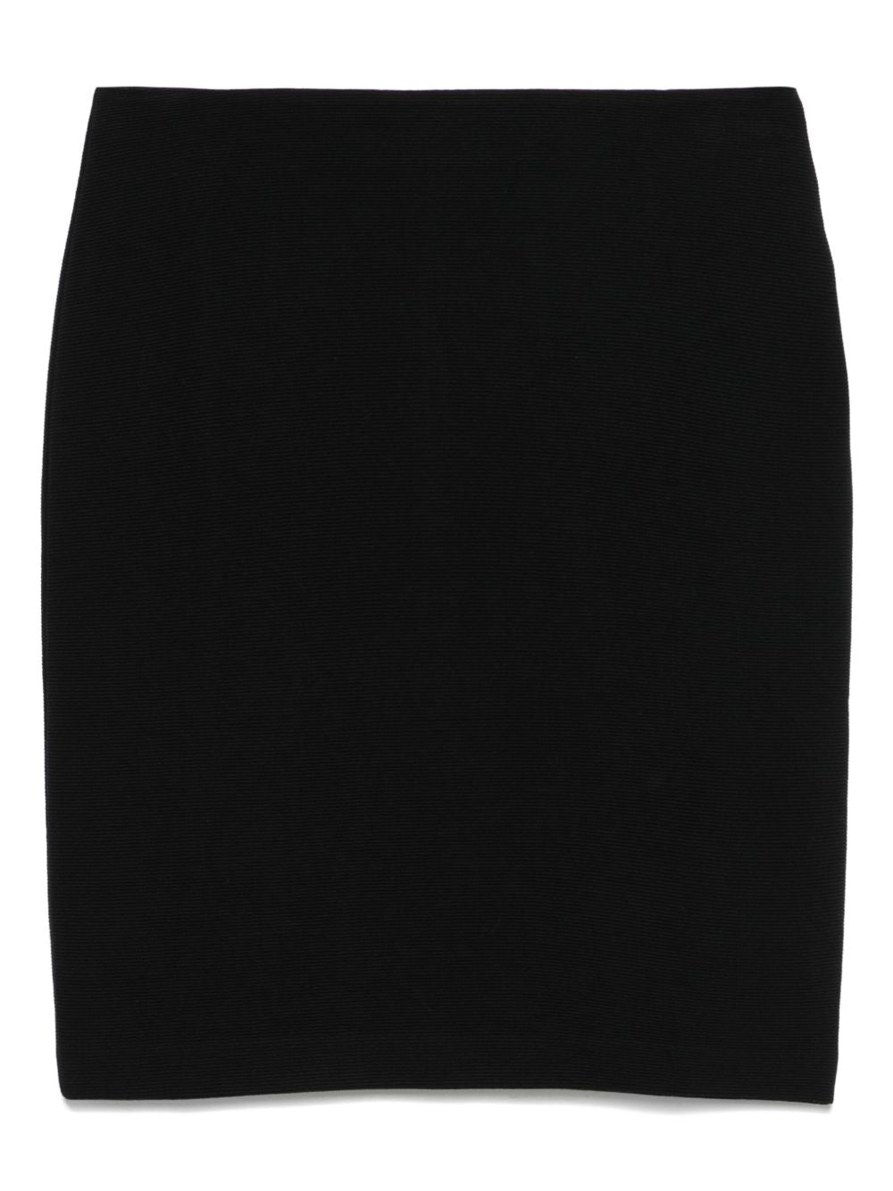 Cotton midi skirt
