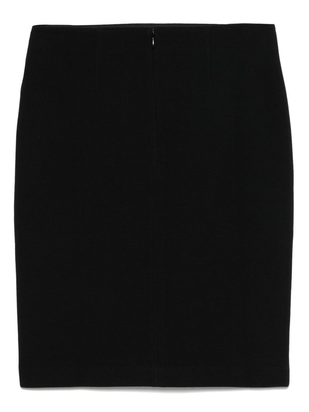Cotton midi skirt