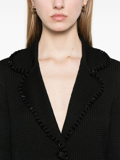 Single-breasted blazer jacket