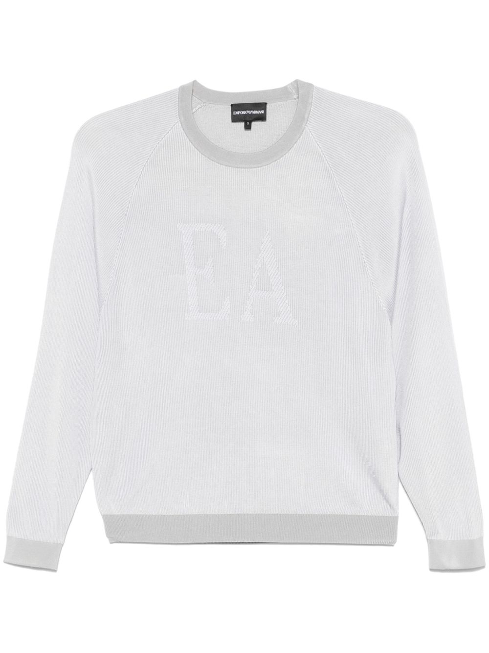 Logo striped sweater