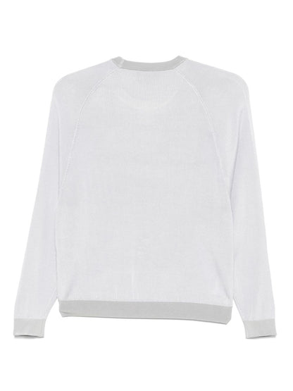 Logo striped sweater