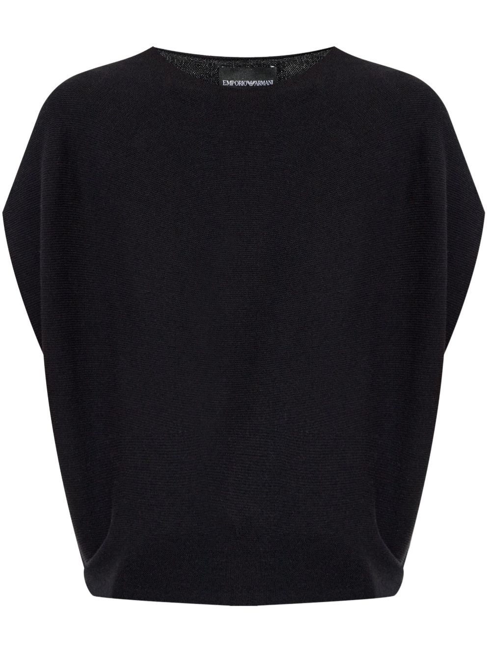 Cotton blend knitted top