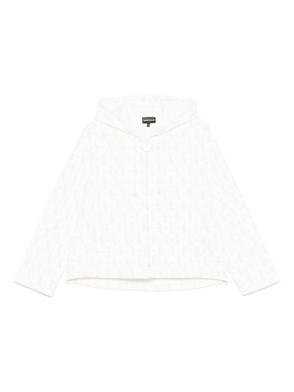 Allover logo hoodie