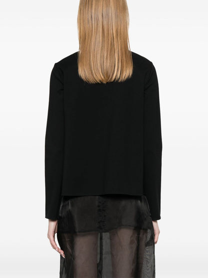 Boat neck sweater