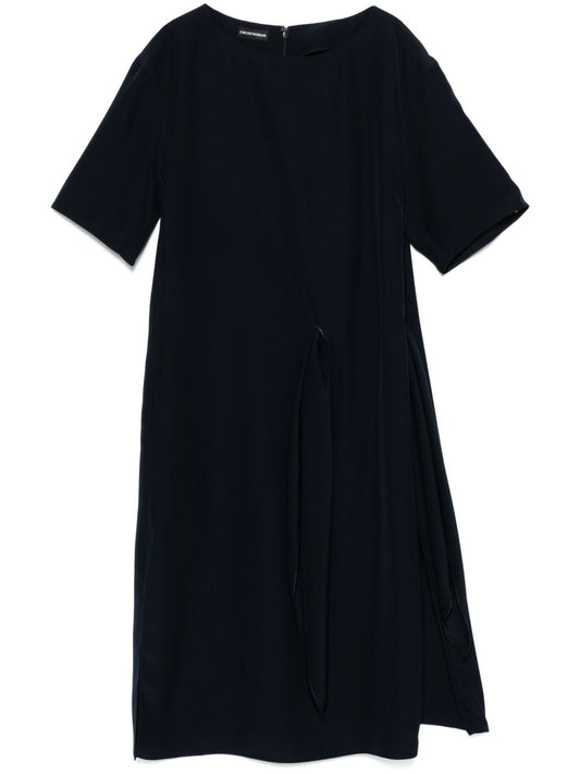 Side-tie mini dress