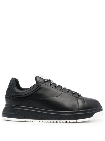 Leather sneakers