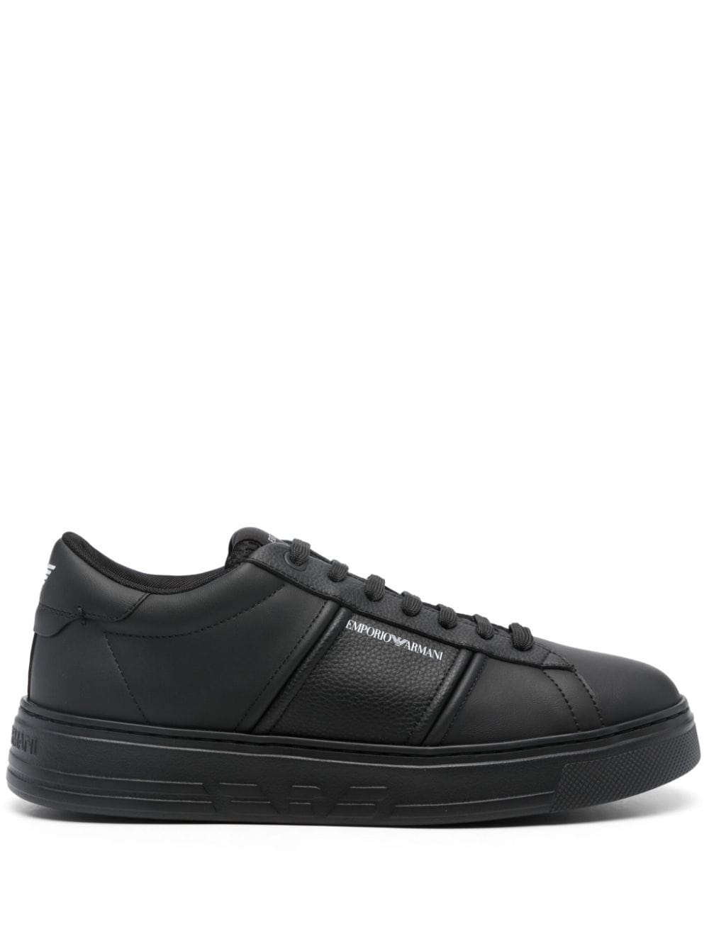 Leather sneakers