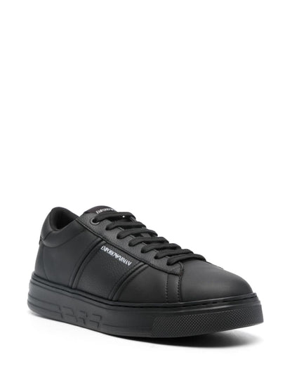 Leather sneakers