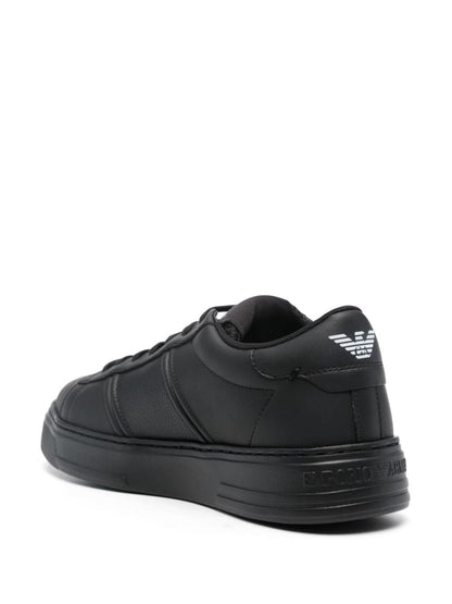 Leather sneakers