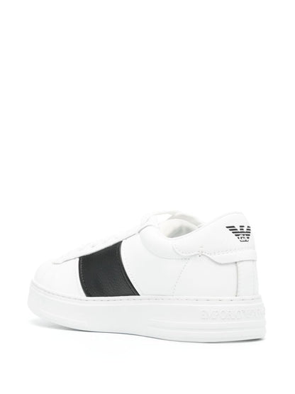Leather sneakers