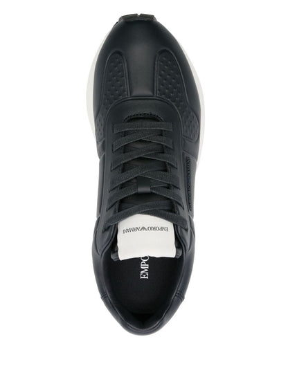 Leather sneakers
