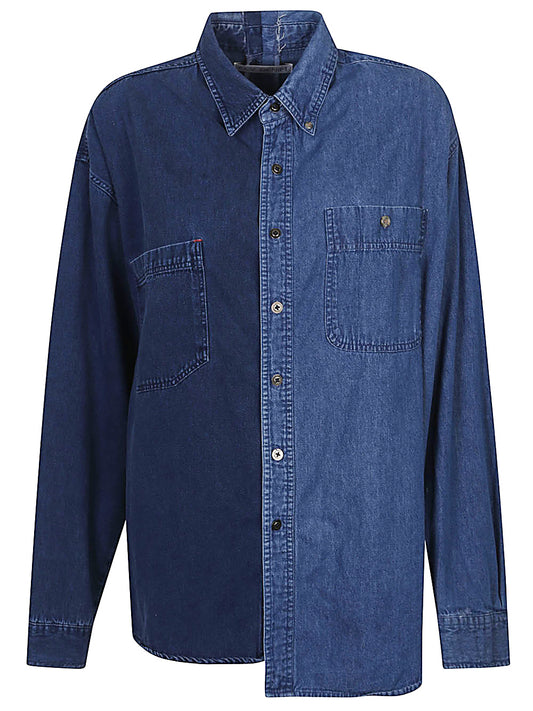 Denim cotton shirt