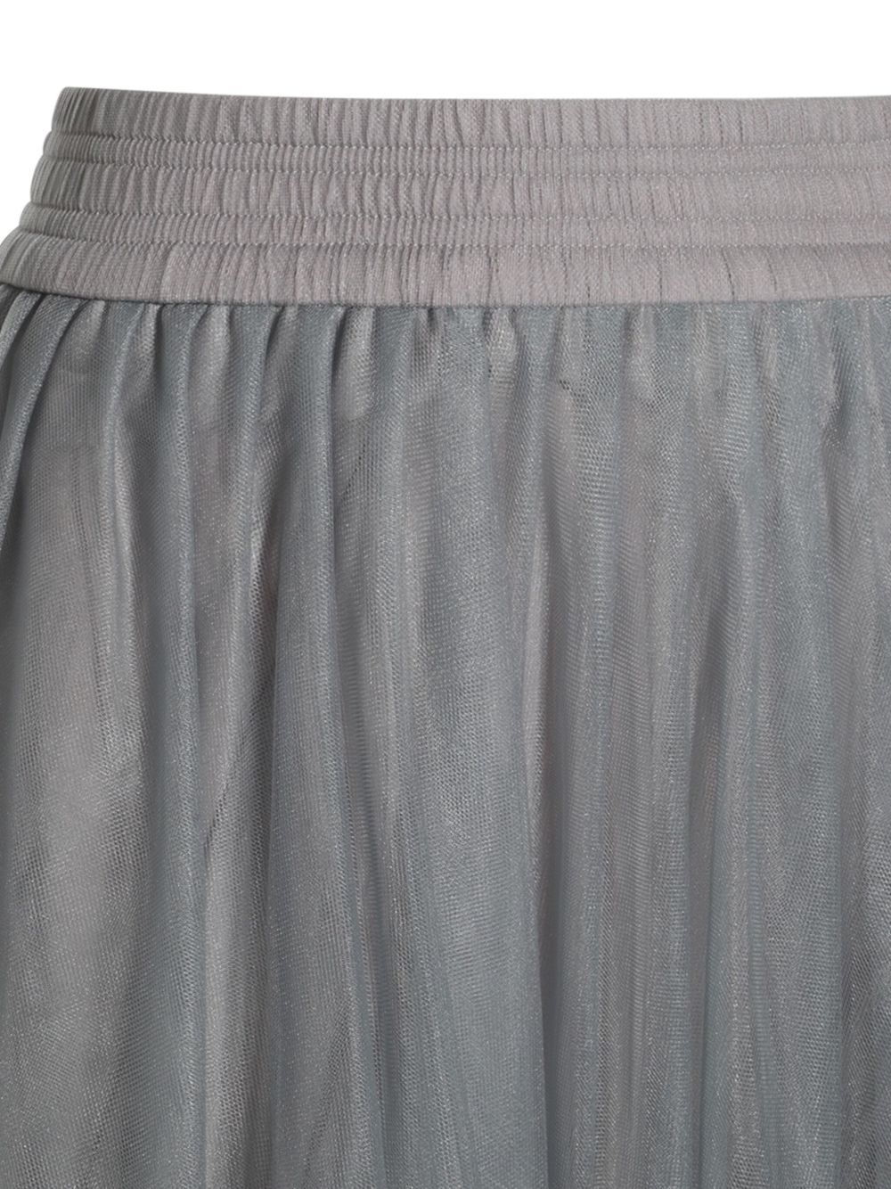 Tulle midi skirt
