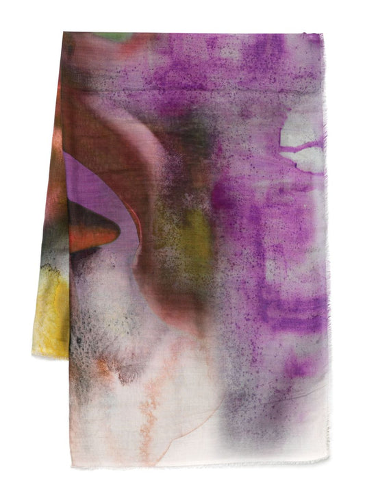 Flowers printed stole