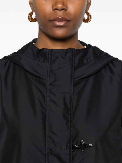 Short parka coat