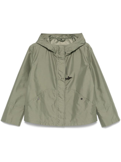 Short parka coat