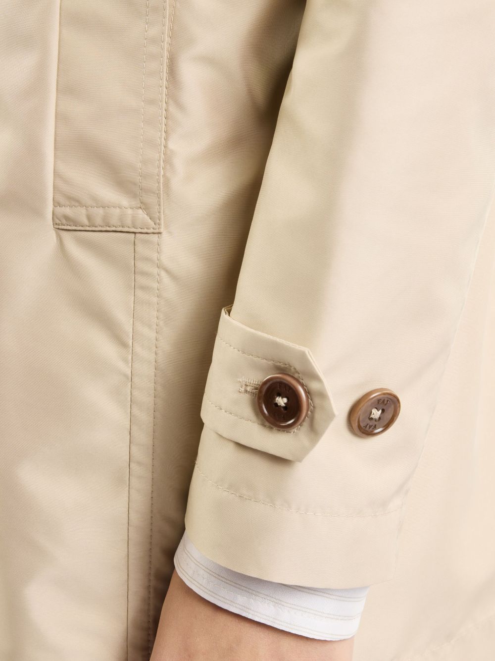 Popeline morning coat