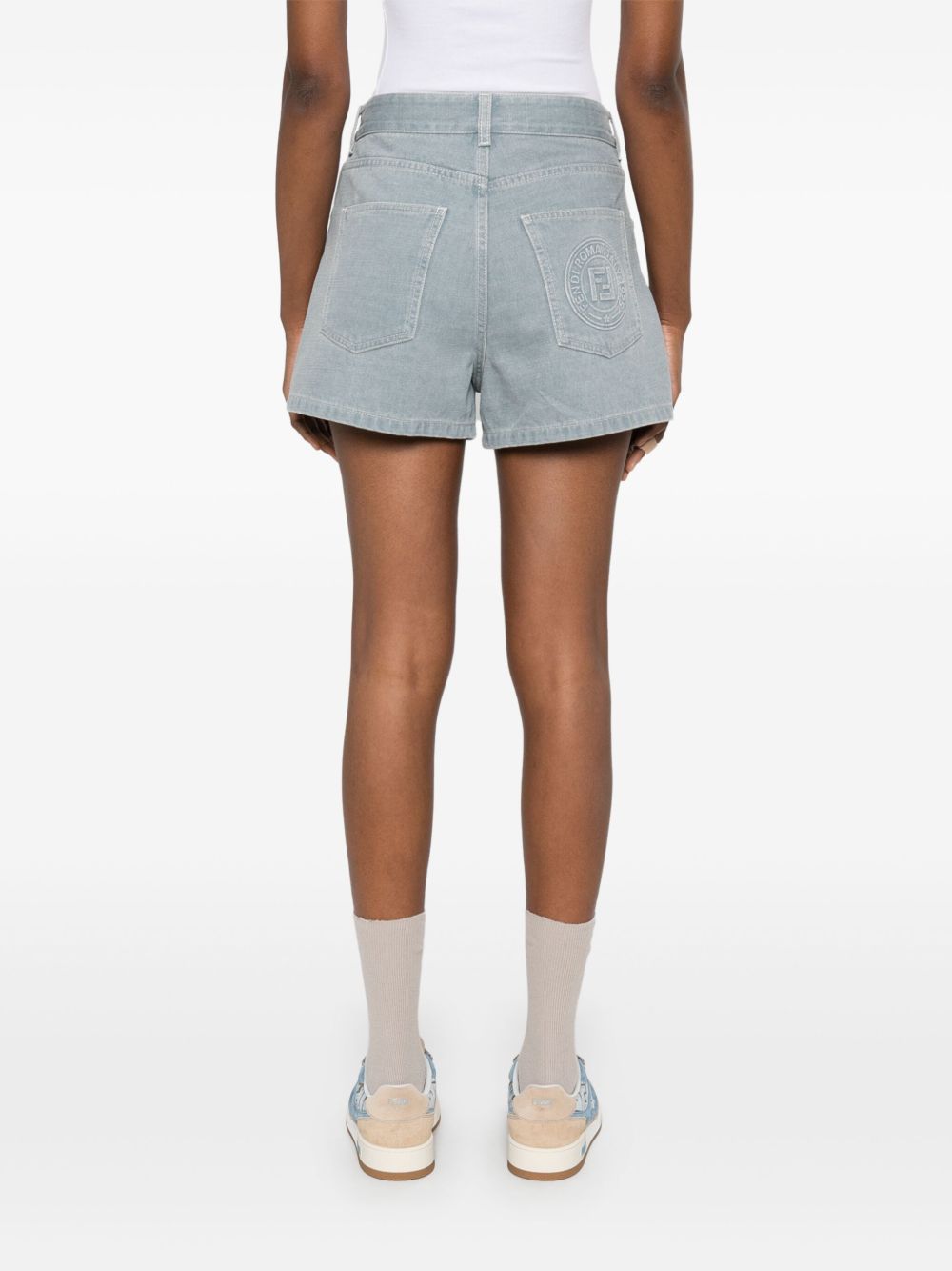 Denin cotton shorts