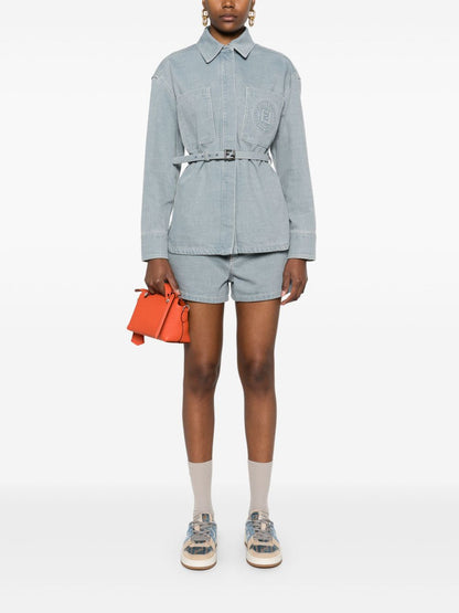 Denin cotton shorts
