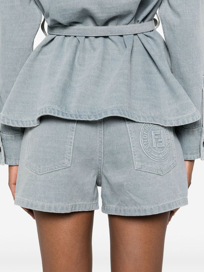 Denin cotton shorts