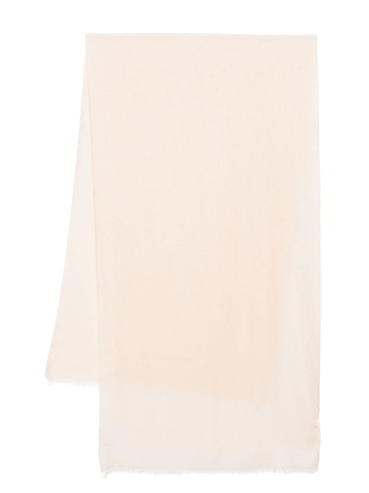 Ff cashmere and wool scarf