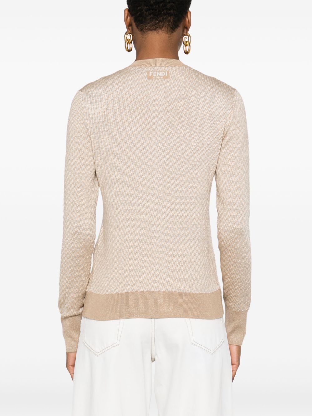 Ff wool cardigan