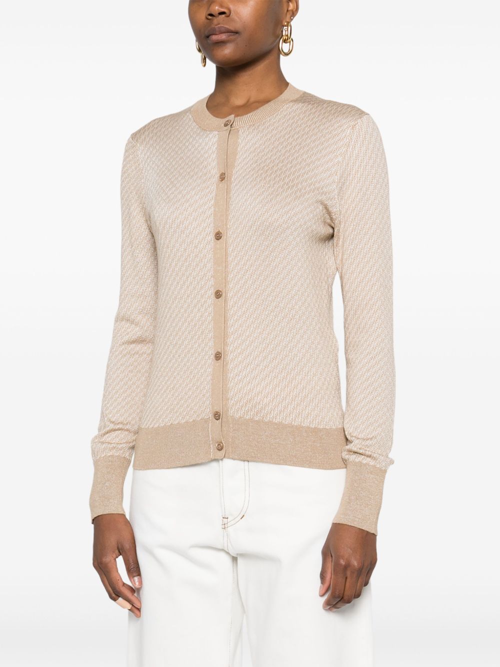 Ff wool cardigan