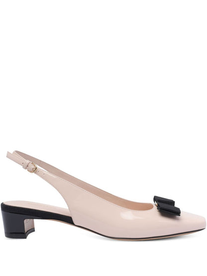 New vara patent leather slingback pumps