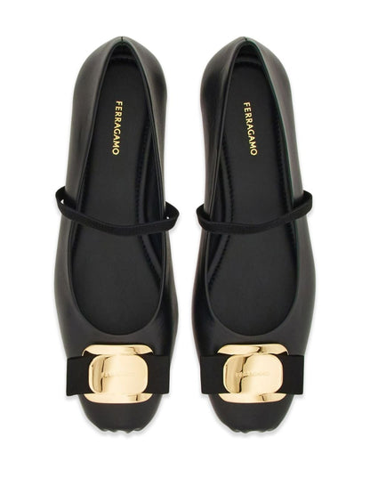 Vara leather ballet flats