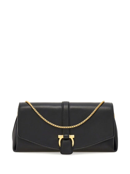 Medium leather crossbody bag