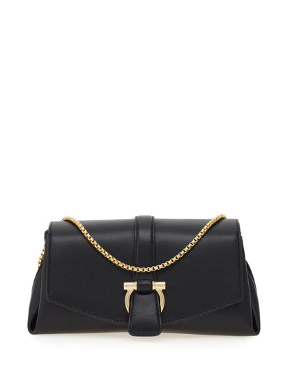 Small leather crossbody bag