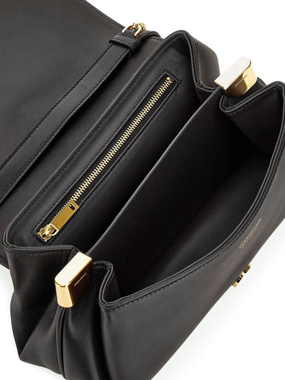 Small leather crossbody bag